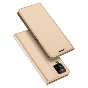 Dux Ducis Skin Pro чехол-книжка для Samsung Galaxy A22 4G золотой