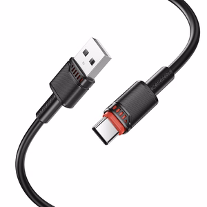 Borofone Кабель BX110 Beneficio - USB на Type C - 2,4A 1 метр черный