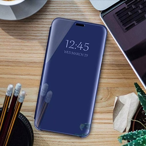 Išmanus Clear View dėklas telefonui Xiaomi 15 - juodas