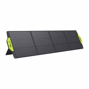 FOSSIBOT SP200 200 W sulankstomas saulės modulis, juodas