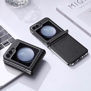 Dėklas Dux Ducis Bril Samsung F741 Z Flip6/F761 Z Flip7 FE juodas