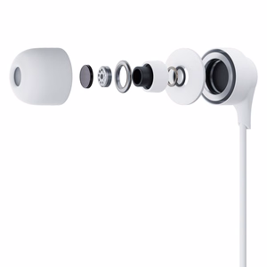 Ausinės 3mk Wired Earphones USB-C baltos