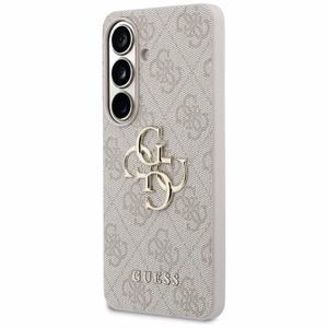 Guess 4G Big Metal Logo чехол для Samsung Galaxy S26 розовый