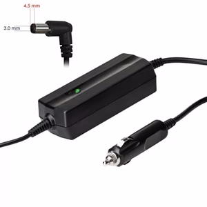 Automobilinis įkroviklis nešiojamam kompiuteriui Akyga AK-ND-76 (19.5V /2.31A 45W 4.5 x 3.0mm + pin) HP 1.2m
