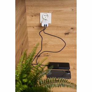 Кабель USB C to USB C Forcell F-Energy QC4.0 PD 3A 60W 1,5 m C338 чёрный