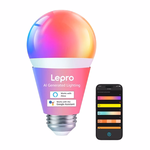 LEPRO B1 E27 LED lemputė su Bluetooth ir Wi-Fi, 806 lm