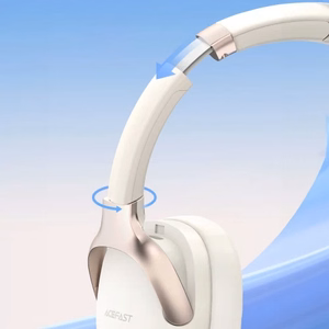 Bluetooth Earphone Acefast "H2" White (Bluetooth 5.3 / Active Noise Cancellation)