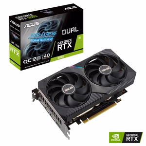 Asus Dual RTX 3060 V2 OC graphics card
