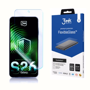 Гибридное защитное стекло 3mk FlexibleGlass для Samsung Galaxy S26+