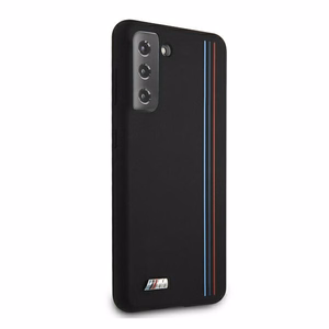 BMW Silicone Stripes M Collection чехол для Samsung Galaxy S21+ - чёрный