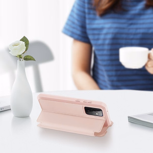 DUX DUCIS Skin X Bookcase type case for Samsung Galaxy A72 4G pink
