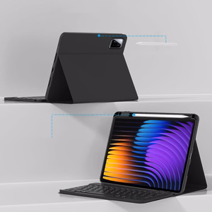 Tech-Protect SC Pen + klaviatūros dėklas Xiaomi Pad 7 / 7 Pro - juodas