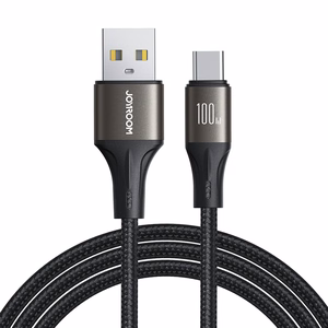 Joyroom S-A25 кабель USB-C (100W) 1.2м - чёрный