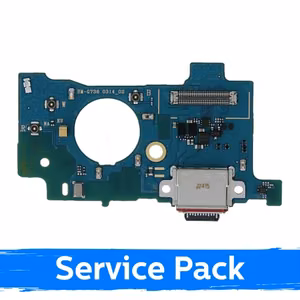 Разъём зарядки для Samsung G736 Xcover 6 Pro с шлейфом / серебристый (Service Pack)