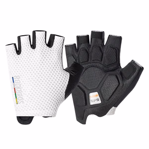 Rockbros TLS004 ROAD TO SKY Short Shock Absorbing Cycling Gloves S - White
