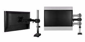 ARCTIC Z1 (Gen 3) stalinis monitoriaus laikiklis su 4 prievadų USB 2.0 šakotuvu