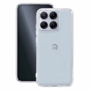 Тонкий чехол 2 мм для Motorola Edge 70 Fusion прозрачный