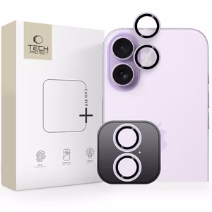 Tech-Protect Camring Fit+ kameros dangtelis iPhone 17 - violetinis