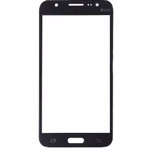 Outer Screen Glass Compatible With Samsung J500 J5 Black HQ