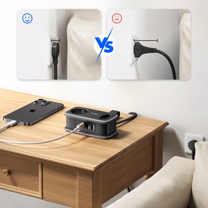 Orico AP3 65W GaN 6in1 удлинитель 2x AC + 2x USB-A + 2x USB-C - черный