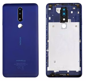 Задняя крышка Nokia 3.1 Plus синяя Оригинал (б/у Grade B)