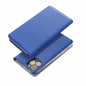 Откидной чехол для Xiaomi Redmi Note 15 Pro 5G Smart Case Book темно-синий