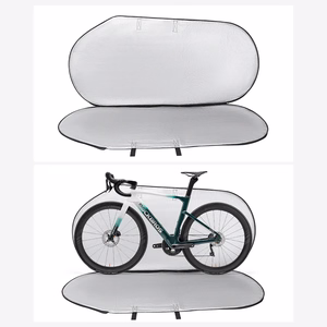 Rockbros D002 elastingas 26" plento ir kalnų dviračių transportavimo dėklas – juodas