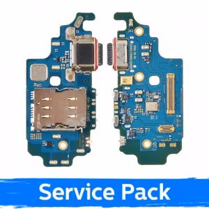Įkrovimo jungtis skirta Samsung G998 S21 Ultra su lankstiu kabeliu / Plata (Service Pack)
