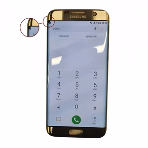 LCD ekranas suderinamas su Samsung G935 S7 Edge auksinis (Atnaujintas: Telemax) (Su defektais 76)