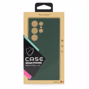 Telefono dėklas TM Pure Silicone skirtas Xiaomi 13 / Dark Green / (Blister)
