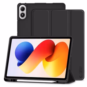 TechProtect SmartCase Pen Case for Xiaomi Poco Pad M1 / Redmi Pad 2 Pro 12.1 - Black