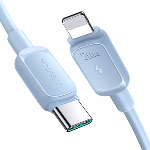 USB kabelis Joyroom (S-CL020A14) "USB-C (Type-C) to Lightning Cable" (20W 1.2m) mėlynas