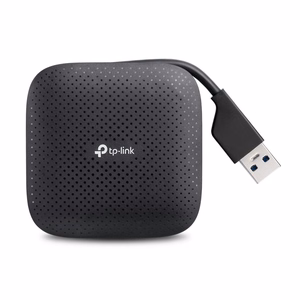 TP-Link UH400 USB 3.2 Gen 1 (3.1 Gen 1) Type-A 5000 Mbit/s чёрный