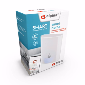 Alpina Zigbee išmanusis vandens nuotėkio jutiklis