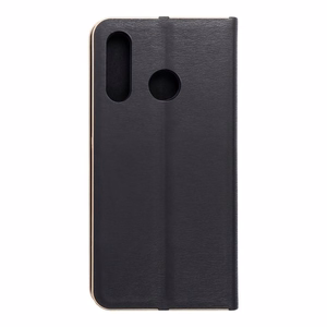 LUNA Dėklas telefonui auksinis HUAWEI P30 Lite juodas