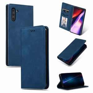 Dėklas Business Style Xiaomi Redmi 17 4G/5G tamsiai mėlynas