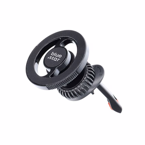 Magnetinis automobilinis telefono laikiklis Blue Star SMART LOCK X1, suderinamas su MagSafe, į ventiliacijos groteles, juodas