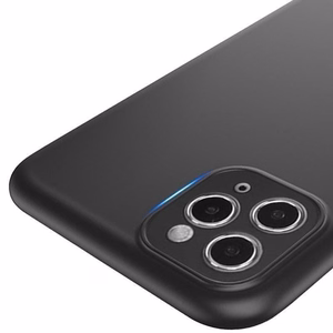 Plonas silikoninis dėklas telefonui Huawei nova 10 SE - juodas