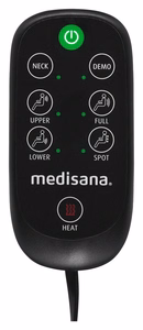 Medisana MCN Shiatsu masažinis sėdynės užtiesalas, smėlio spalvos