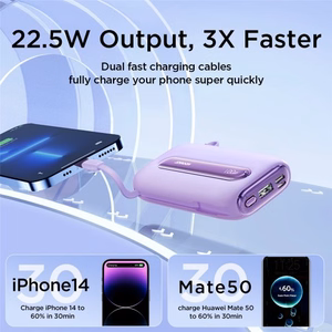 Išorinė baterija Joyroom „JR-L012 Plus Colorful“ juoda 20000mAh (22.5W)