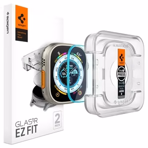 Spigen Glas.tR EZ Fit tempered glass for Apple Watch Ultra / Ultra 2 (49 mm) - 2 pcs.