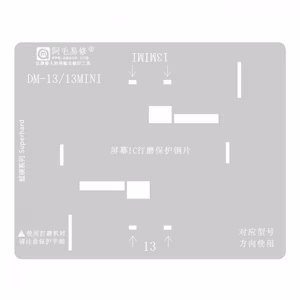 Трафарет защиты IC дисплея для iPhone 13 13 Mini