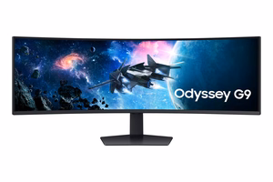 Samsung G95C kompiuterio monitorius 124,5 cm (49") 5120 x 1440 pikseliai Dual QHD LED Juoda