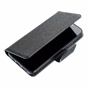 FANCY knyginis dėklas telefonui XIAOMI Redmi 8 juodas