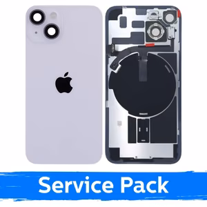 Galinis dangtelis skirtas Apple iPhone 14 / Purple / (Service Pack)