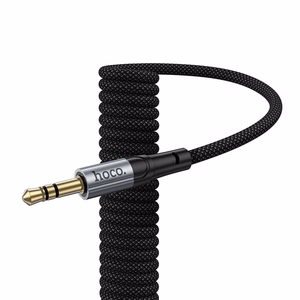 Cable AUX Jack 3,5 mm to Lightning Hoco 1,5 m UPA33A black