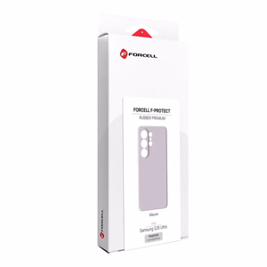 Чехол Samsung S26 ULTRA Forcell F-Protect Rubber Premium совместимый с MagSafe лиловый