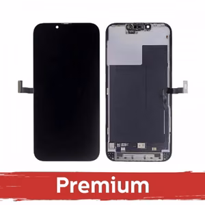 LCD Ekranas suderinamas su iPhone 13 Pro Max Juodas (Hard OLED / Premium)