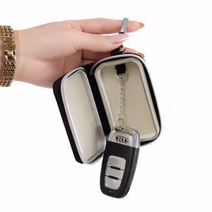 Противоугонный RFID-чехол Wozinsky WBS-20 для автомобильного ключа — клетка Фарадея, черный