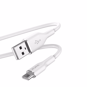 Puro Soft кабель USB-A - USB-C 1.5м - белый